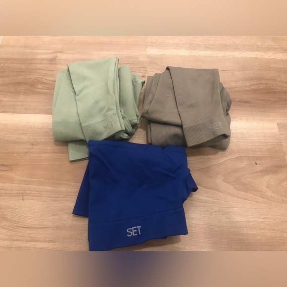 SET ACTIVE Pants - Set Active  lot of 3 * Read*